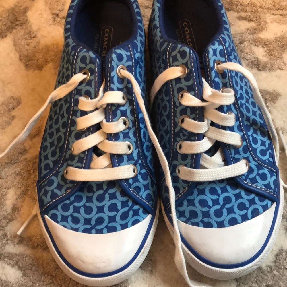 Coach Barrett shoes RARE PATTERN - Picture 3 of 8